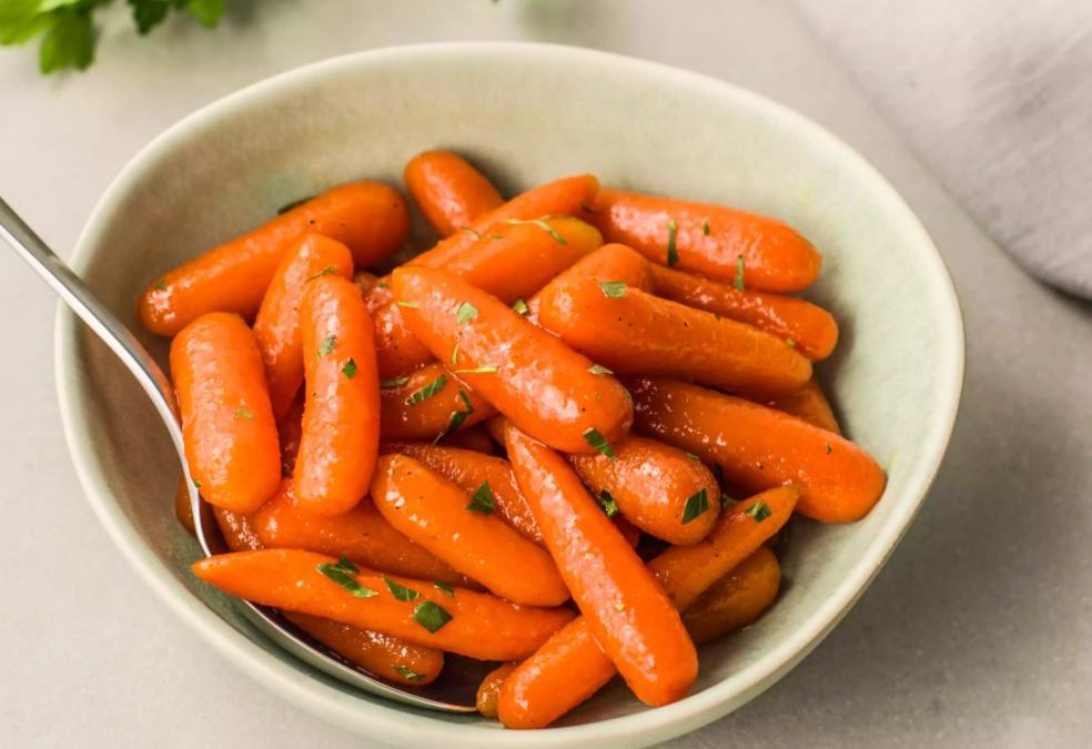 Honey Glazed Baby Carrots