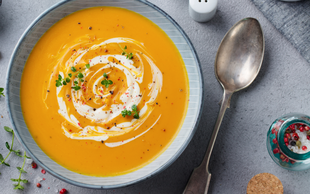 Autumn Squash Bisque with Ginger